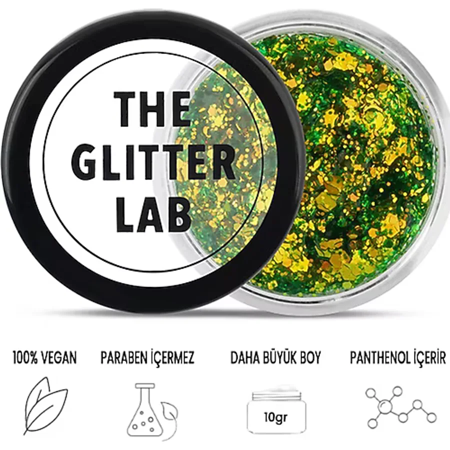 The Glitter Lab Jel Formlu Parlak Glitter - Love At First Sight
