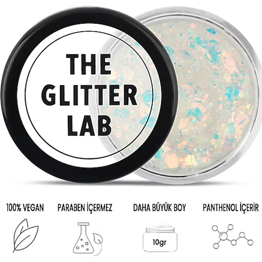 The Glitter Lab Jel Formlu Parlak Glitter - Sunset