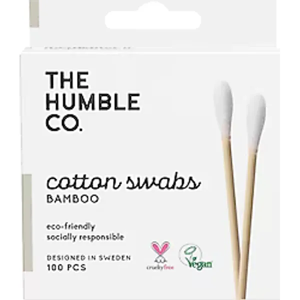 The Humble Co. Cotton Swabs Bamboo 100'lü Kulak Çubuğu