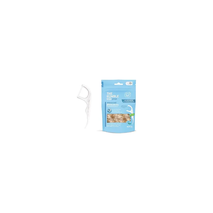 The Humble Co. Pro Advanced Floss Picks Kürdan Diş İpi 40 Adet