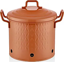 The Mia 30x30x30 cm Terracotta Patates Soğan Kabı