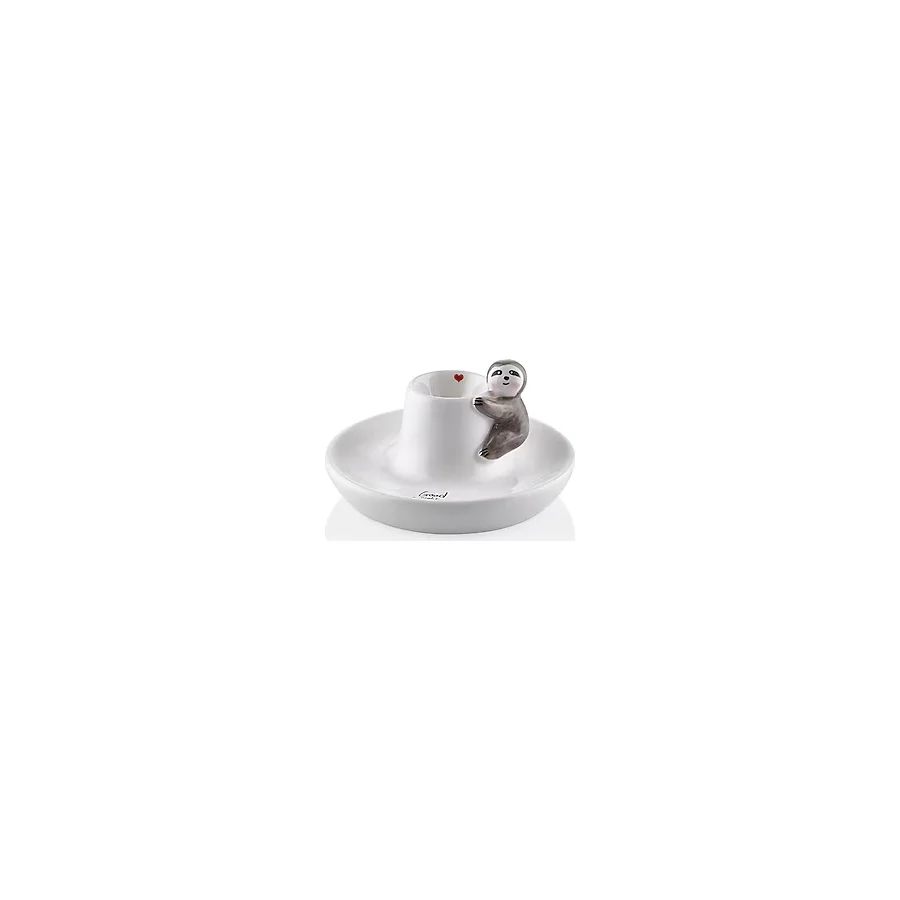 The Mia Tembel Hayvan 16x9 cm Porselen Yumurtalık