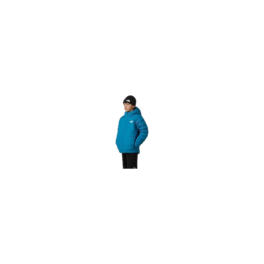 The North Face Perrito NF0A88TWBOM1 Kapüşonlu Çift Taraflı Lacivert Çocuk Mont
