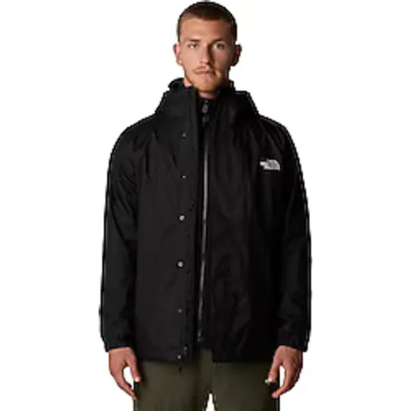 The North Face Quest Triclimate 3IN1 NF0A3YFH4H01 Kapüşonlu Koyu Siyah Erkek Mont