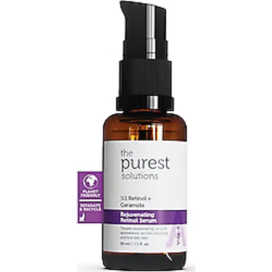 The Purest Solutions %1 Retinol + Ceramide Yaşlanma Karşıtı Yüz Serumu 30 ml