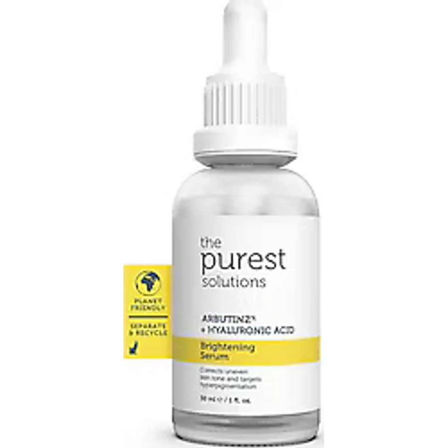 The Purest Solutions Arbutin 2% + Hyaluronic Acid Leke Giderici Aydınlatıcı Yüz Serumu 30 ml