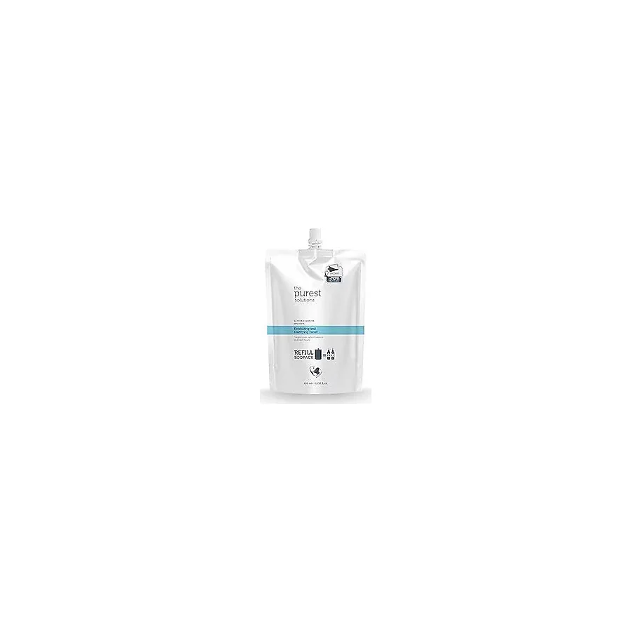 The Purest Solutions Exfoliating Clarifying Glycolic Acid 5% AHA + BHA Refill 400 ml Tonik