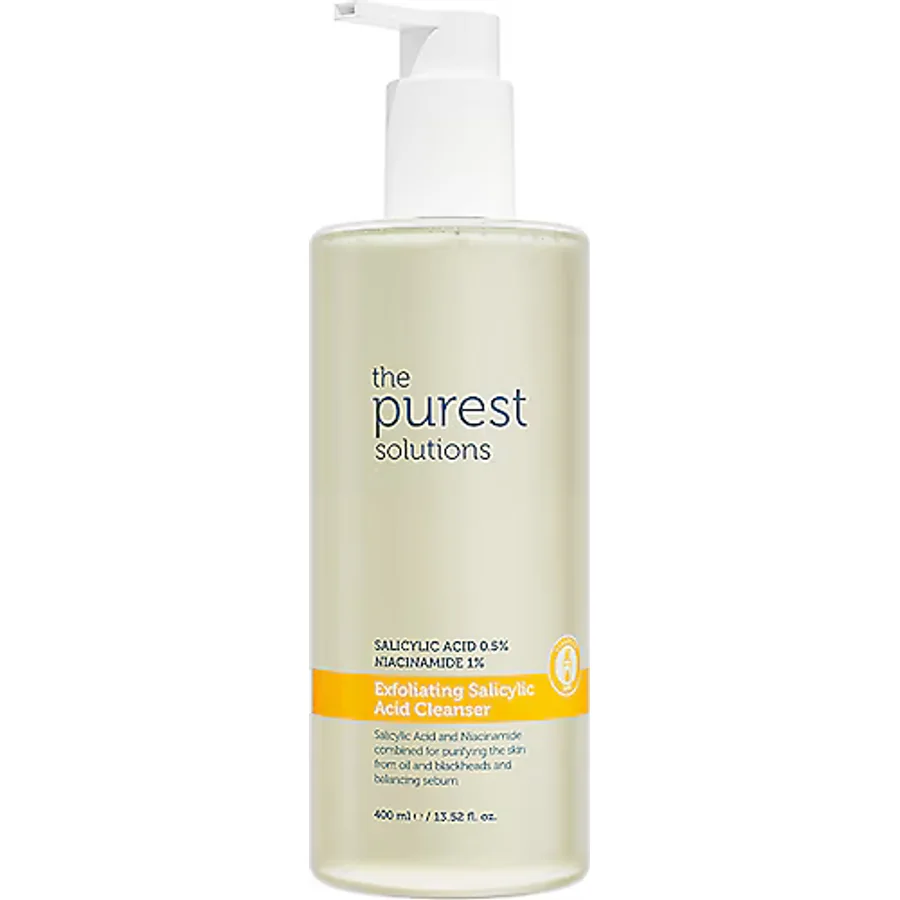The Purest Solutions Exfoliating Salisilik Asit 400 ml Yüz Temizleme Jeli
