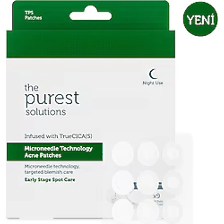 The Purest Solutions Microneedle Teknolojili 9'lu Sivilce Bandı
