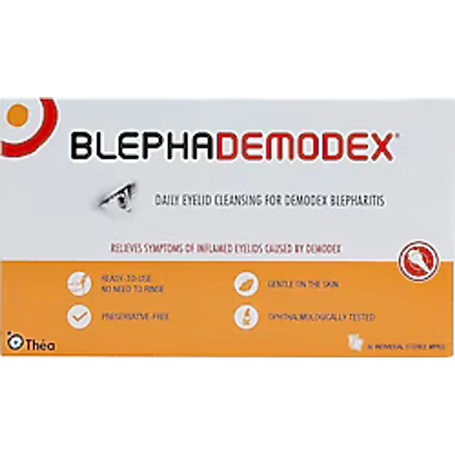 Thea Pharma Blephademodex 30'lu Göz Temizleme Mendili