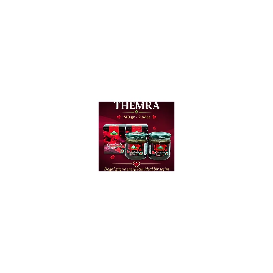 Themra Ballı Bitkisel Performans Macun 240 gr x 2 Adet