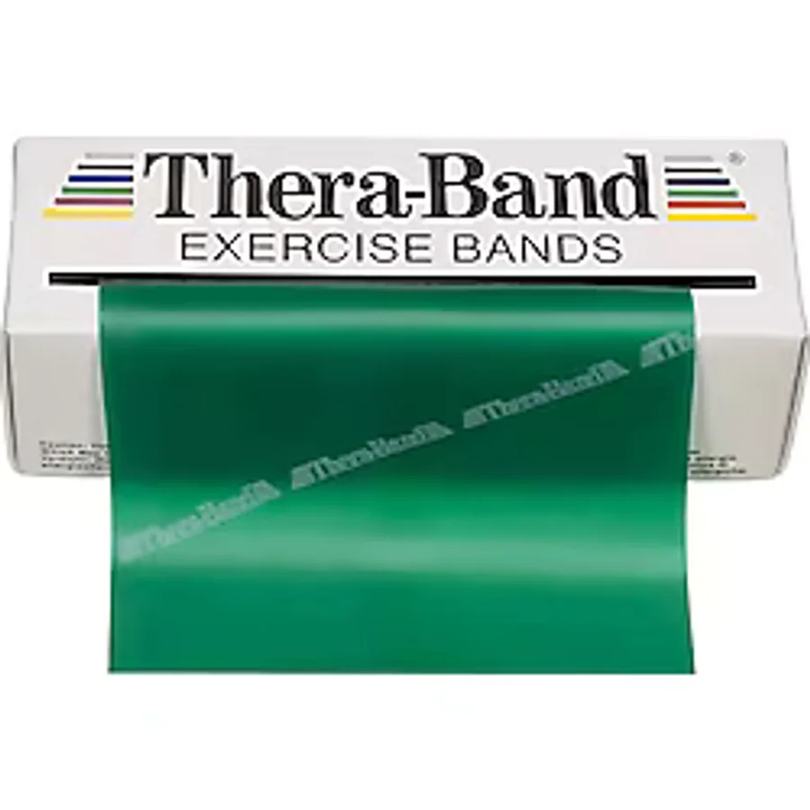 Thera-Band Yeşil Sert Egzersiz Pilates Bandı Lastiği 1.5 M Kesme