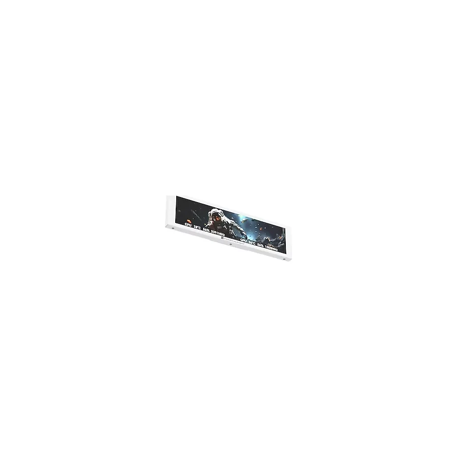 Thermalright Trofeo Vision LCD AIO ekran 9,2 inç PC monitörü, gerçek zamanlı donanım izleme için USB Type-C ekran, oyun bilgisayar kasası/CPU soğutucu için önceden ayarlanmış temalar (TrofeoVision