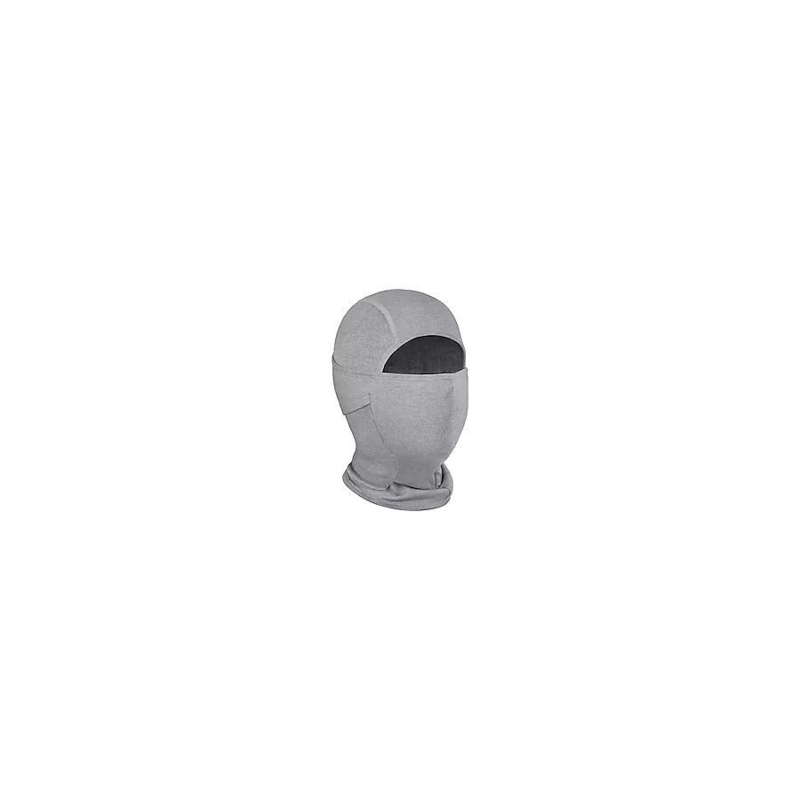 Thermoform Non Flame Master Lenzing FR / Kermel Aleve Dayanıklı Yüz Kar Maskesi, Ark Koruyucu Balaklava Gri