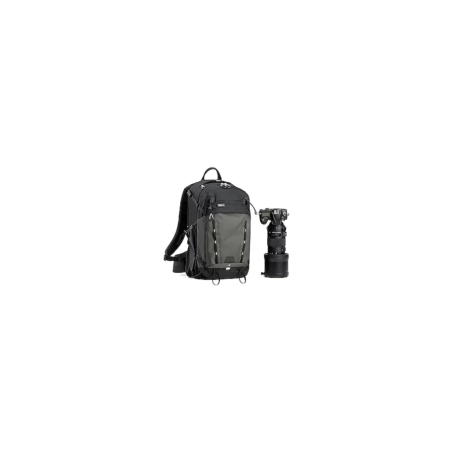 Think Tank Arka Işık 18L Kamera Sırt Çantası DSLR, Aynasız, Fotoğraf ve Video için - Arduvaz Siyah