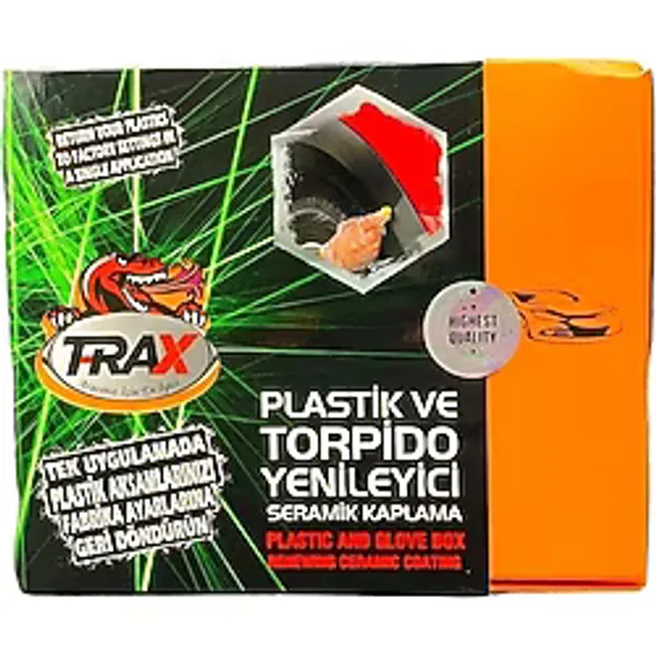 Threestep Plastik Yenileyici Ve Onarıcı Seramik Kaplama Oto Tampon , Torpido Süper Etkili 50 Ml