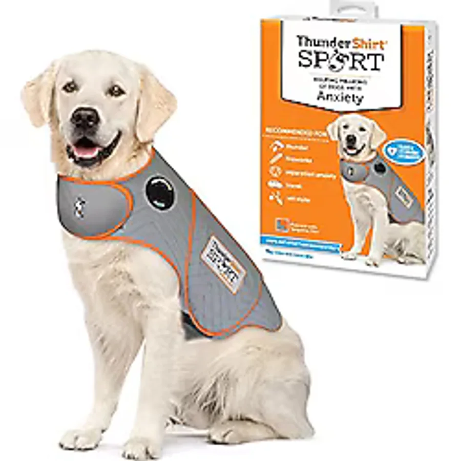ThunderShirt Köpekler için platin spor yelek, XL beden, köpekler için
