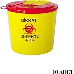 Tıbbi Atık Kovası 5lt - 10 Adet Diğer