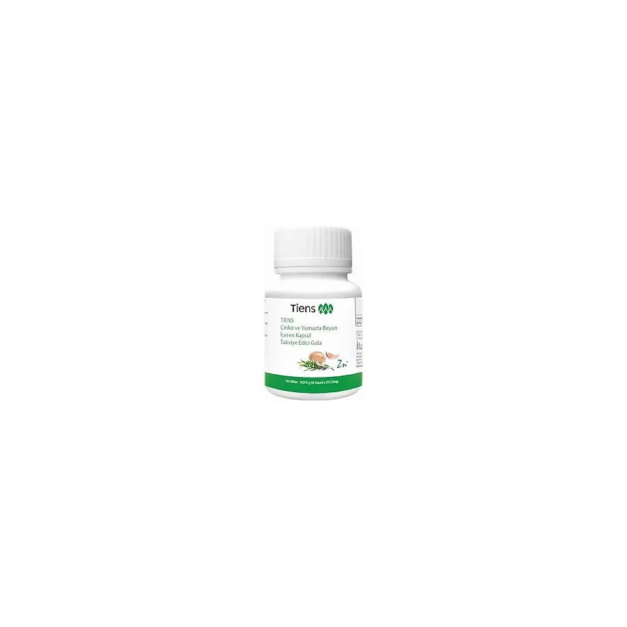 Tiens Çinko ve Yumurta Beyazı 18 gr 60 Kapsül