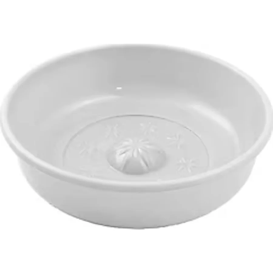 Tiesa Home Plastik 21CM Banyo Hamam Tası Beyaz