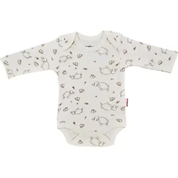 Tiffany Baby Lamb Organik Theme Uzun Kollu Bebek Body 20011