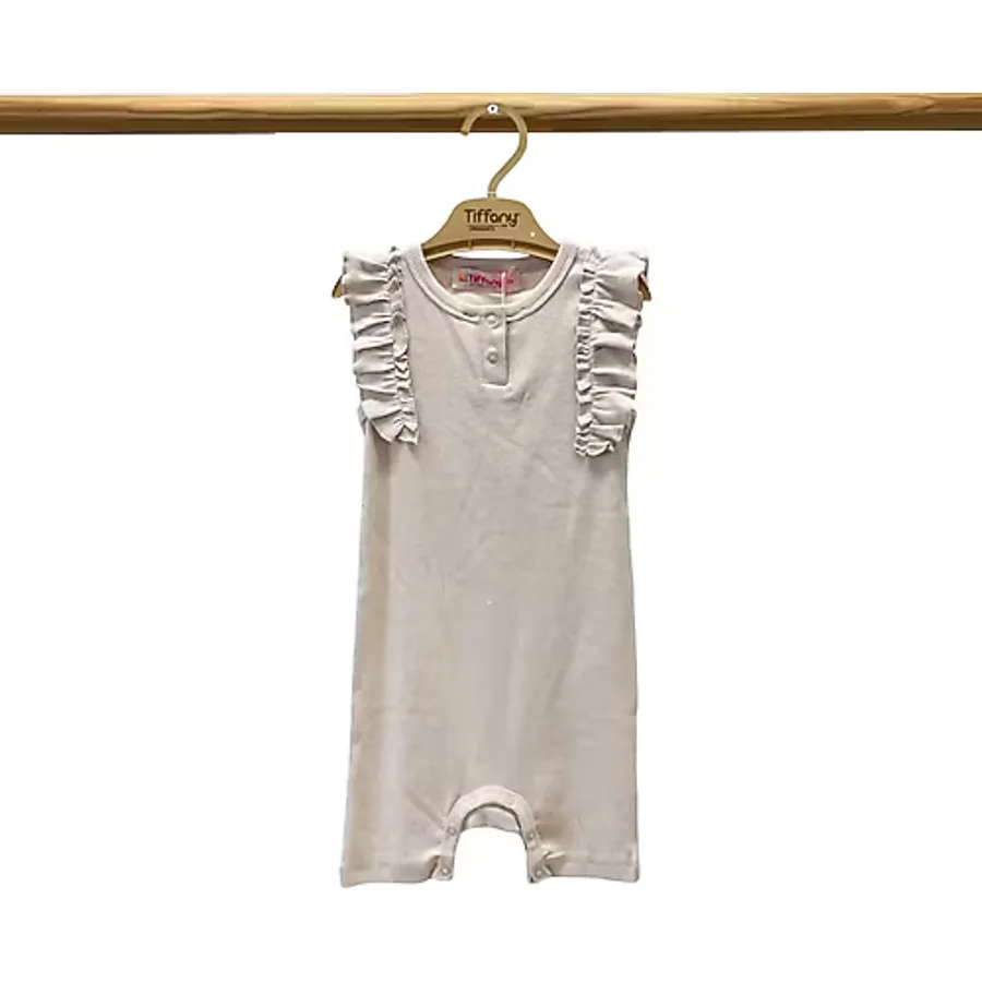 Tiffany Baby Organik Theme Fırfırlı Düğmeli Modal