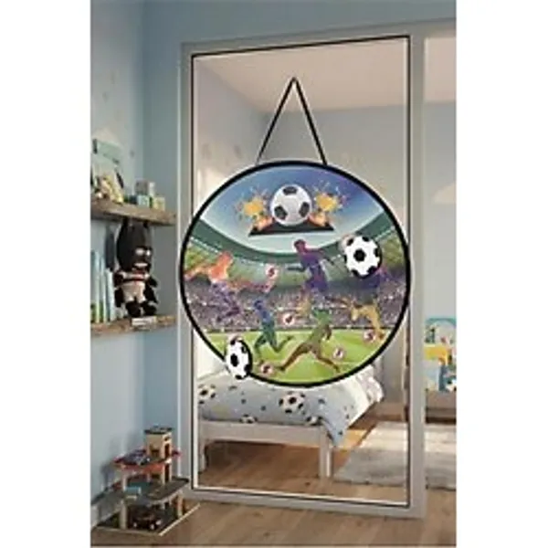 Tıfıl Toys Profesyonel Futbol Hedef Matı, 7 Hedefli, Taşınabilir Skor Oyunu, 2 Mini Top Dahil