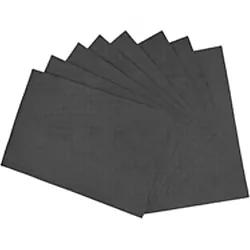 Tifoys 50X70 Siyah Keçe Tabaka 10'lu Paket 1.5 mm