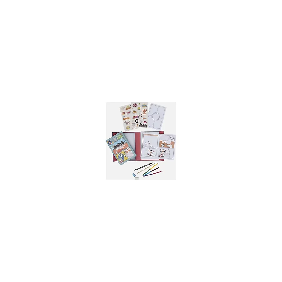 Tiger Tribe Comic Book Kit - Practice Plan Create