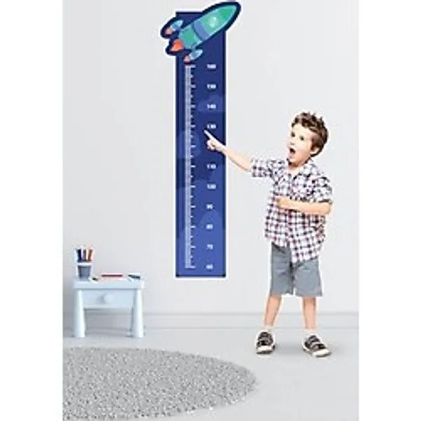 Tilki Dünyası Roket Boy Cetveli Duvar Sticker