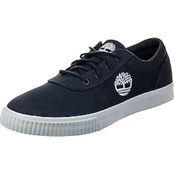 Timberland Erkek Low Lace Up spor ayakkabısı, Koyu mavi tuval, 44.5 EU