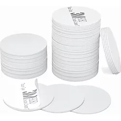 Timeskey NFC 20 adet Yapışkanlı Etiketleri Ntag215 Kartları Boş Çıkartmaları Kartvizit Programlanabilir Etiketleri Chip Uyumlu iPhone ve Etkin Cep Telefonları ve Cihazları (25 mm/1 inç)
