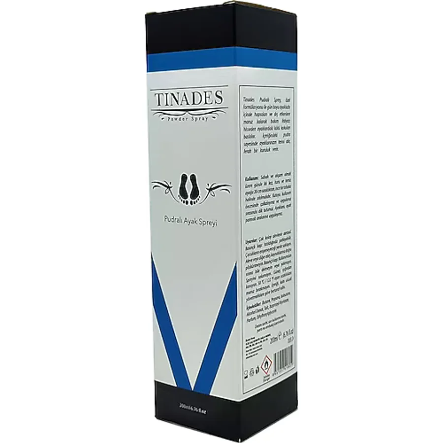Tınades Pudralı Ayak Spreyi 200 Ml