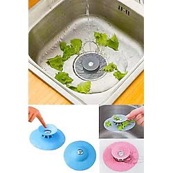 TİNEKE 2 Kademeli Dokunmatik Lavabo Tıkacı Silikon Lavabo Gider Tıpası