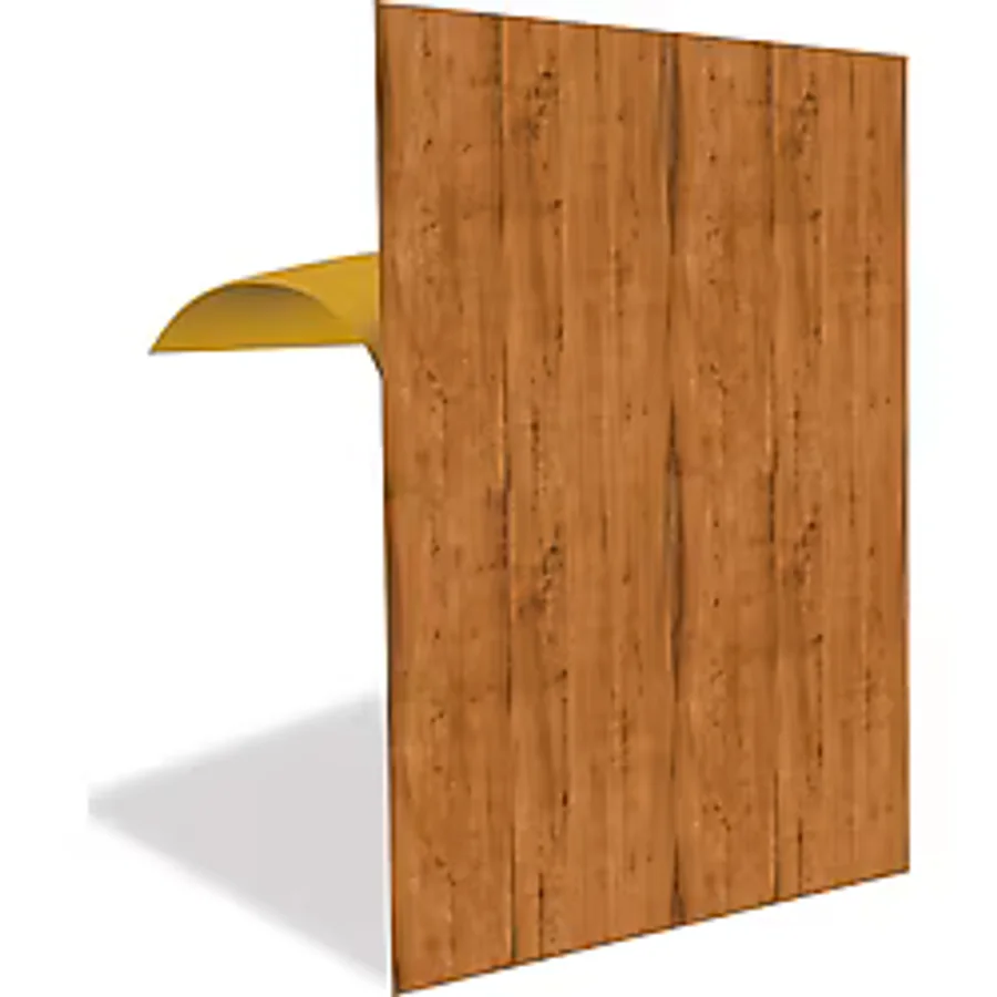 Tink Kendinden Yapışkanlı Cilalı Ahşap Desenli Pvc Panel 41X62 cm - (12 Adet) 3 M2