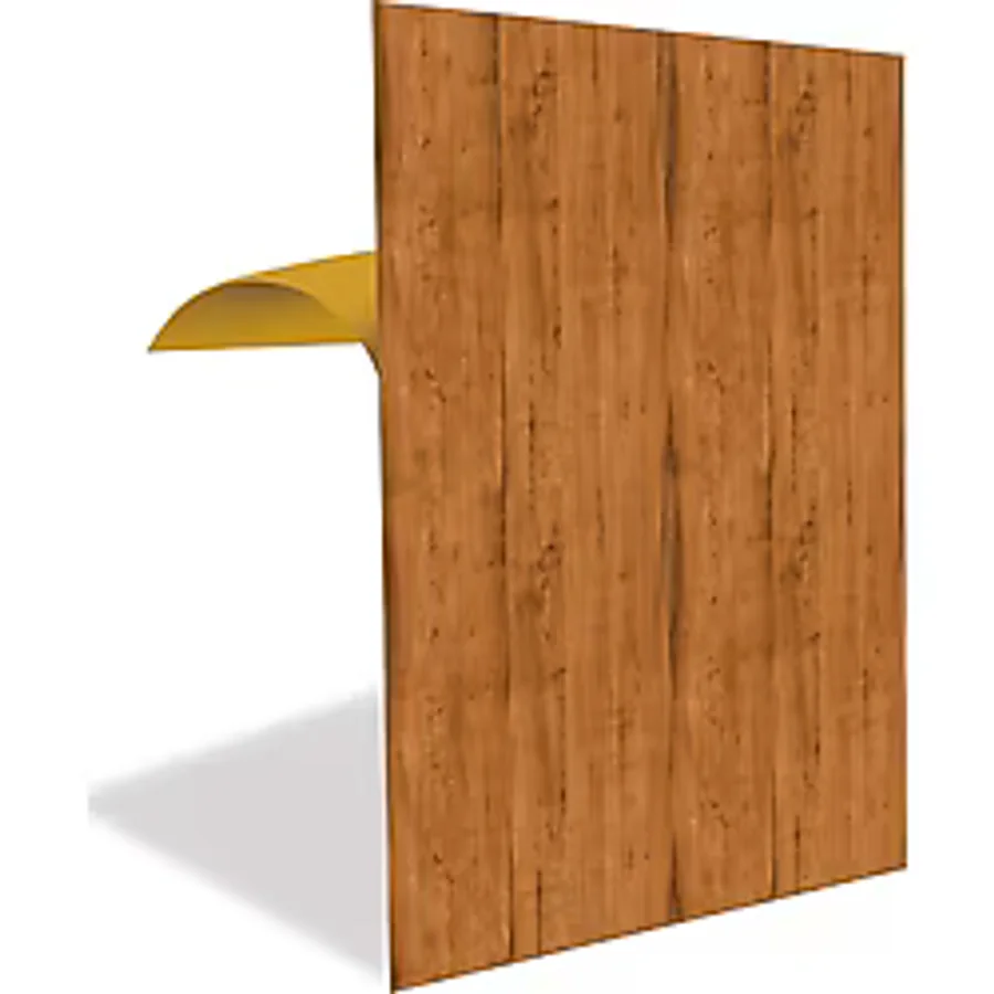 Tink Kendinden Yapışkanlı Cilalı Ahşap Desenli Pvc Panel 41X62 cm - (4 Adet) 1 M2
