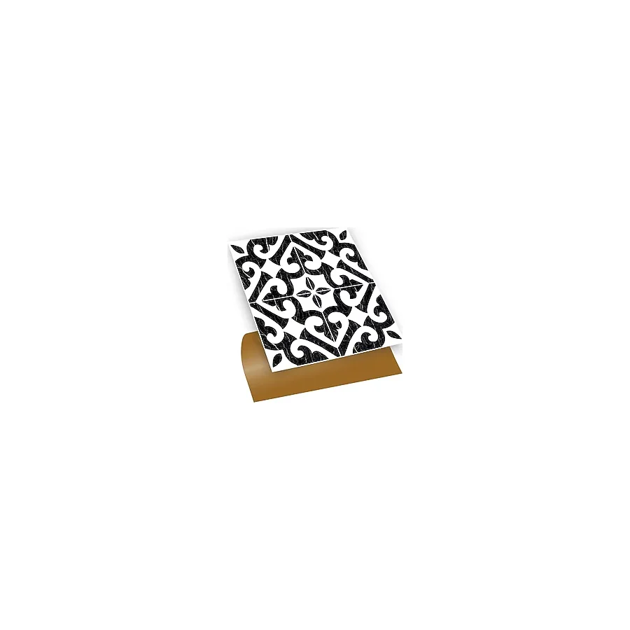TİNK Kendinden Yapışkanlı Seramik ve Yer Döşemesi Hatayi Desenli Pvc Karo 30x30 cm (11 ADET) 1 m2