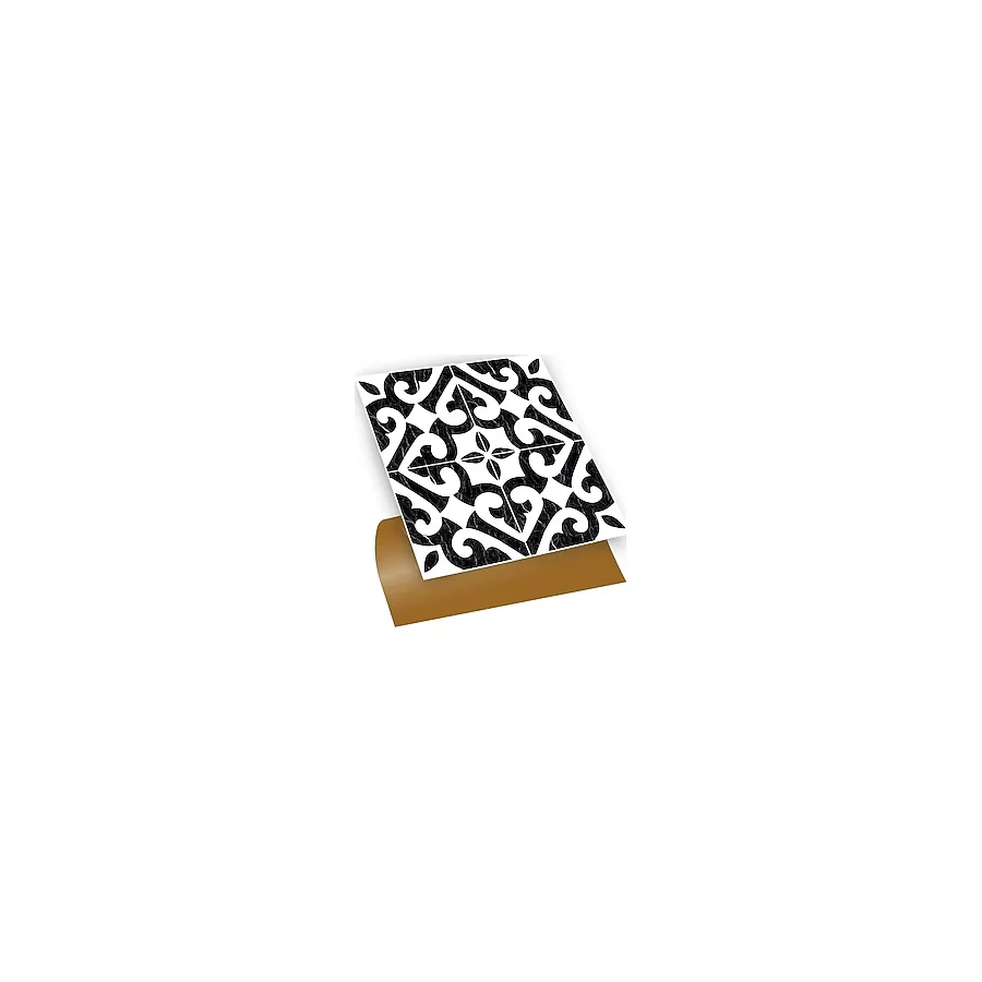Tink Kendinden Yapışkanlı Seramik ve Yer Döşemesi Hatayi Desenli Pvc Karo 30X30 cm (11 Adet) 1 M2 - 30 x 30 - Çok Renkli