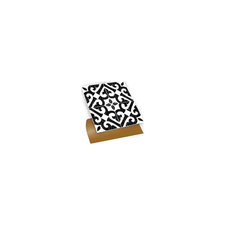 Tink Kendinden Yapışkanlı Seramik ve Yer Döşemesi Hatayi Desenli Pvc Karo 30X30 cm (33 Adet) 3 M2 - 30 x 30 - Çok Renkli