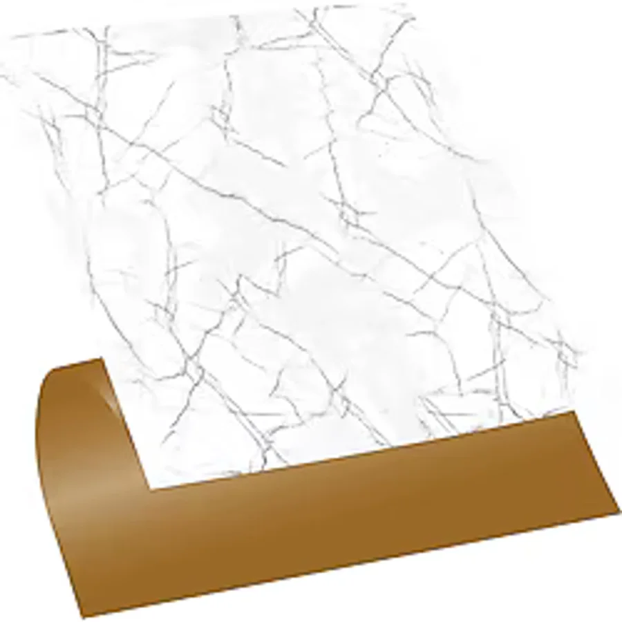 Tink KENDİNDEN YAPIŞKANLI SİLVER MERMER DESENLİ PVC KARO 30X30 CM