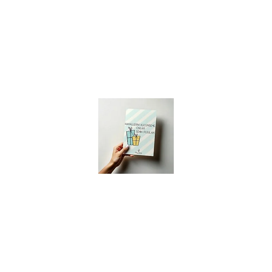 Tiny Stories TR Kartpostal Motto Kartı -4 Adet