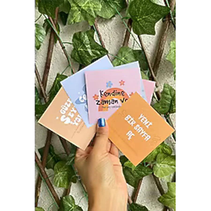 Tiny Stories TR Motto Kartı Kartpostal - 6 Adet