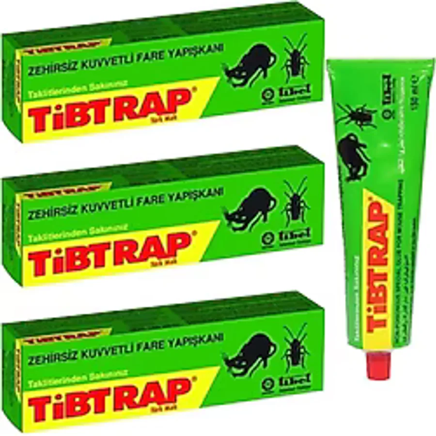 Tiptrap Tibtrap Zehirsiz Fare Yapışkanı 150ml ''3 Adet''