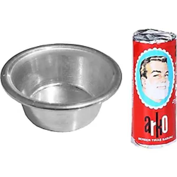 Tıraş Sabunu Sabun Köpürtme Tası Tıraş Seti Arko Sabun