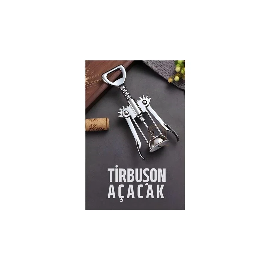 Tirbuşon Şarap Açacağı ve Şişe Açacağı