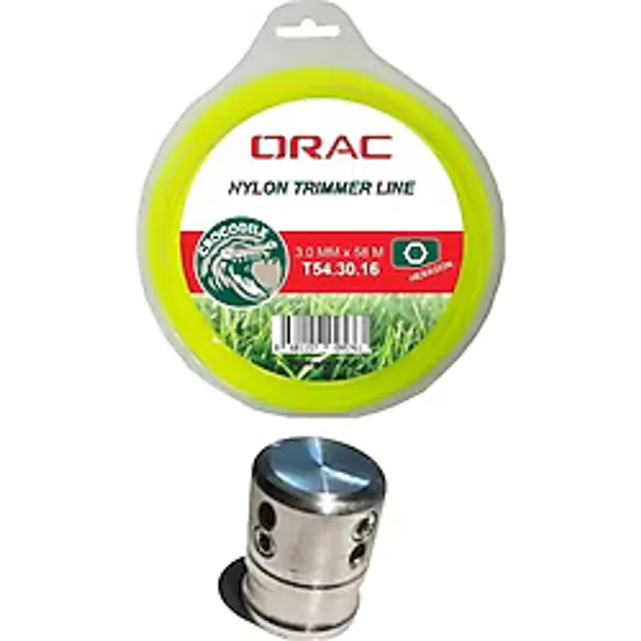 Tırpan Örümcek Başlık Ve Orac Altı Köşe Tırpan Misinası