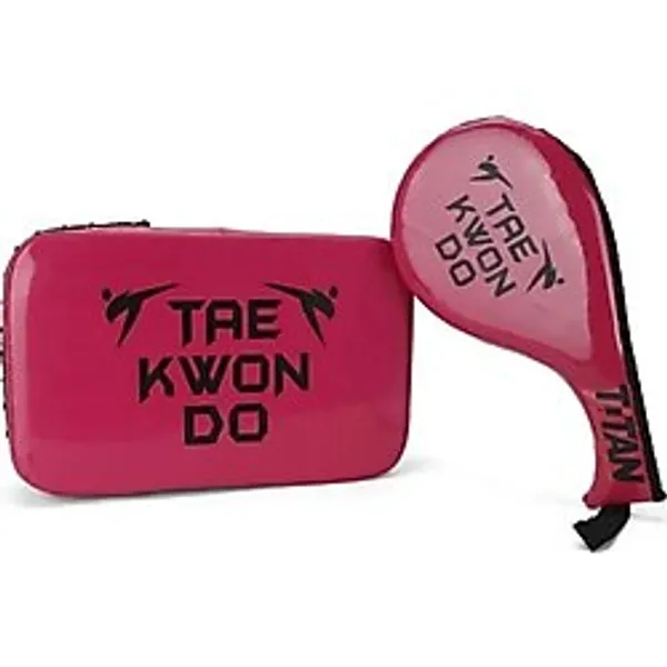 Titan Sport TİTAN SPORT FUŞYA DARBE YASTIĞI+RAKET ELLİK (2'Lİ SET)