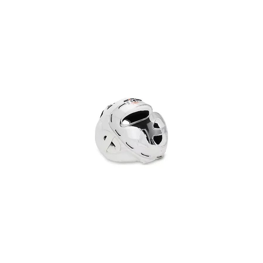 Titan Sport Yüz Korumalı Boks Kaskı , Beyaz Camlı Model