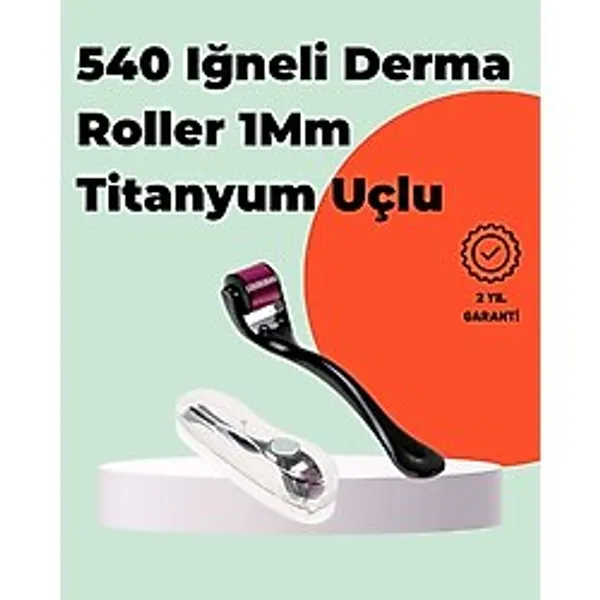 Titanyum Iğneli Derma Roller - Evde Cilt Bakımı İçin Uygun - Lisinya