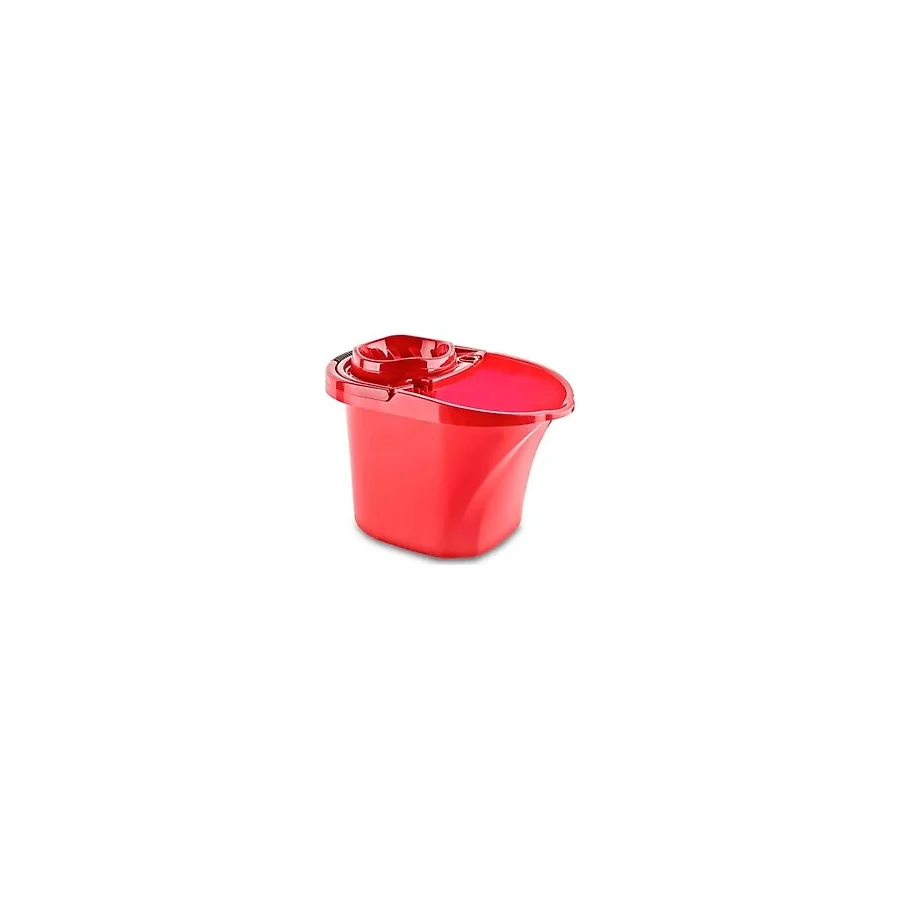 Titiz Practical Sıkma Aparatlı Temizlik Kovası - 15 lt. - Kırmızı
